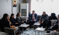 Adalet Bakanı Tunç, Atlas Çağlayan'ın ailesini ziyaret etti