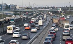 İstanbul'da iftar öncesi trafik yoğunluğu yüzde 89'a ulaştı