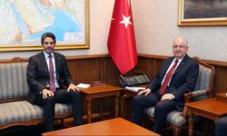 Bakan Güler, Katar'ın Ankara Büyükelçisi Al-Henzab'ı kabul etti