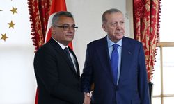 Cumhurbaşkanı Erdoğan, KKTC Cumhurbaşkanı Erhürman ile görüştü