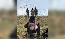 Siyonist zulmü sınır tanımıyor: Okul yoluna dikenli tel örgü!