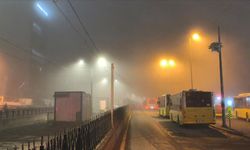 İstanbul'un bazı ilçelerinde sis etkili oldu
