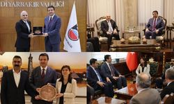 Mahmut Arıkan Diyarbakır’da Valilik ve Büyükşehir Belediyesi’ni ziyaret etti