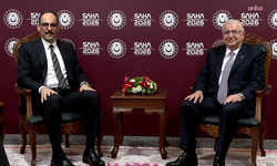 Bakan Güler, MİT Başkanı Kalın ile bir araya geldi