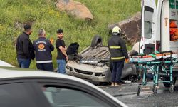 Elazığ'da feci kaza: 1 ölü, 3 yaralı