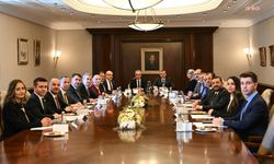 Cumhurbaşkanlığı Hukuk Politikaları Kurulu Çankaya Köşkü'nde toplandı