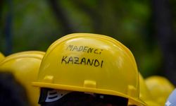 Eylem yapan Doruk Madencilik işçileri işverenle uzlaştı