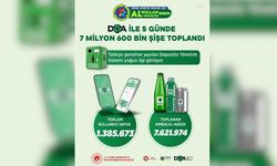 DOA ile 5 günde 7,6 milyon ambalaj toplandı