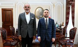 DEM Parti Ağrı Milletvekili Sırrı Sakık, Adalet Bakanı Akın Gürlek'i ziyaret etti