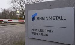 Berlin'de aktivistler İsrail için mühimmat üreten Rheinmetall şirketini protesto etti