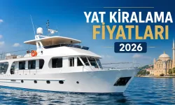 İstanbul Yat Kiralama Fiyatları 2026