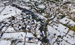 Uşak, Karabük ve Kastamonu'nun yüksek kesimleri karla kaplandı