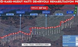 Divriği-Kars-Gürcistan Sınırı Demir Yolu Hattı modernize edilecek