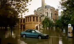 Kağıthane'deki tarihi Sadabat Cami sular altında kaldı