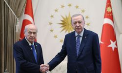 Cumhurbaşkanı Erdoğan, MHP Genel Başkanı Bahçeli'yi kabul etti