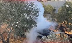 İsrailliler, Filistinlilere ait araçları ateşe verip bir evi yakmaya çalıştılar bir Filistinliyi yaraladılar