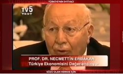 Milli Görüş Lideri Erbakan'ın AK Parti'nin ilk yıllarında yaptığı bir konuşma sosyal medyada gündem oldu