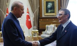 Cumhurbaşkanı Erdoğan, Nobel ödüllü bilim insanı Prof. Dr. Sancar'ı kabul etti