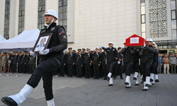 Şehit polis Türkoğlu için tören düzenlendi