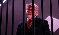 ABD Başkanı Trump, İran'da "sembolik" olarak hapishaneye atıldı
