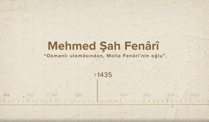 Mehmed Şah Fenârî... İslam Düşünürleri - 170. Bölüm