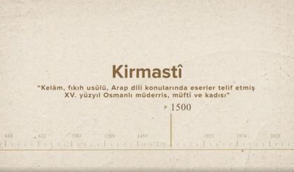 Kirmastî... İslam Düşünürleri - 230. Bölüm