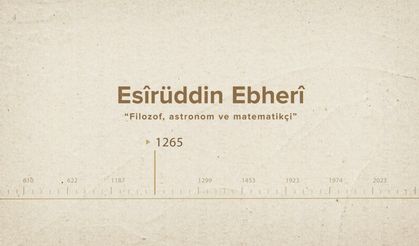 Esîrüddin Ebherî... İslam Düşünürleri - 248. Bölüm