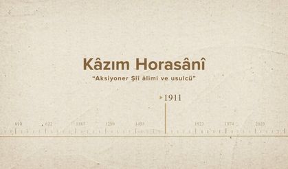 Kâzım Horasânî... İslam Düşünürleri - 557. Bölüm