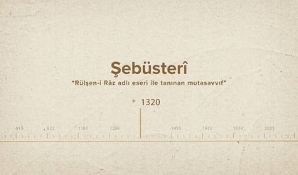 Şebüsterî... İslam Düşünürleri - 348. Bölüm