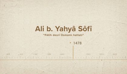 Ali b. Yahyâ Sôfî... İslam Düşünürleri - 388. Bölüm