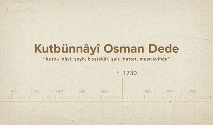 Kutbünnâyî Osman Dede... İslam Düşünürleri - 470. Bölüm