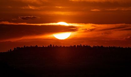 Karaman'da gün batımı