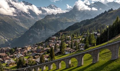 Alpler'in ortasında düşsel bir vadi: Lauterbrunnen