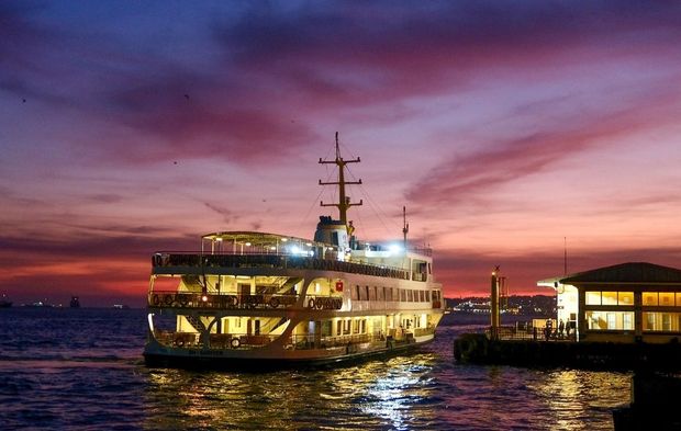 İstanbul'da gün batımı
