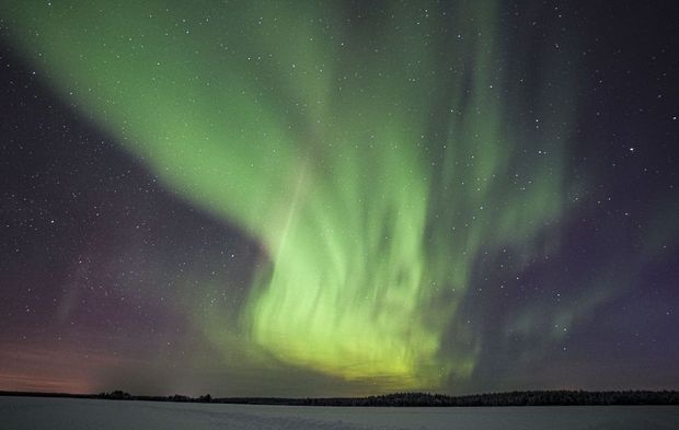 İsveç'te kuzey ışıkları görüldü