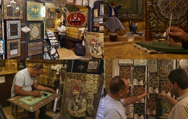 Halepli el sanatları ustası, 1400 yıllık ahşap kabartma sanatını gelecek nesillere taşıyor