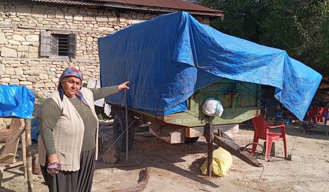 Depremzede aileye 9 aydır konteyner gelmedi! "Kış geldi, üşüyoruz"