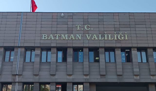 Batman’da toplantı ve gösteri yürüyüşleri 10 gün süreyle yasaklandı