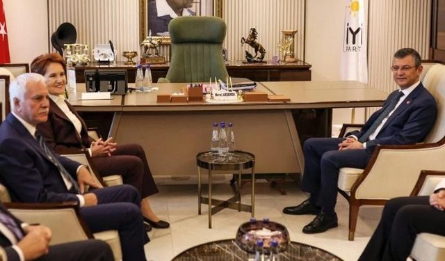 Özgür Özel ve Meral Akşener'den seçim ittifakı açıklaması: Seçim işbirliğini tekrar ele alacağız