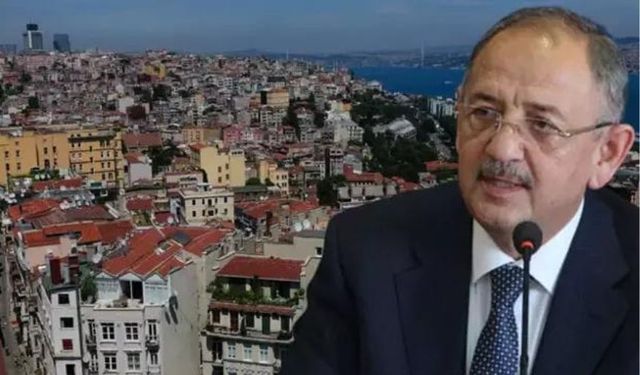 Bakan Özhaseki açıkladı: İstanbul'da kaç riskli konut var?