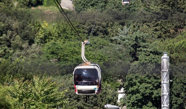 Maçka-Taşkışla Teleferik Hattı'ndaki seferlere hava muhalefeti engeli