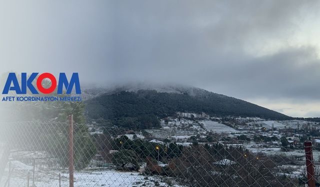 AKOM uyardı: Kar yağışı bugün de etkisini sürdürecek