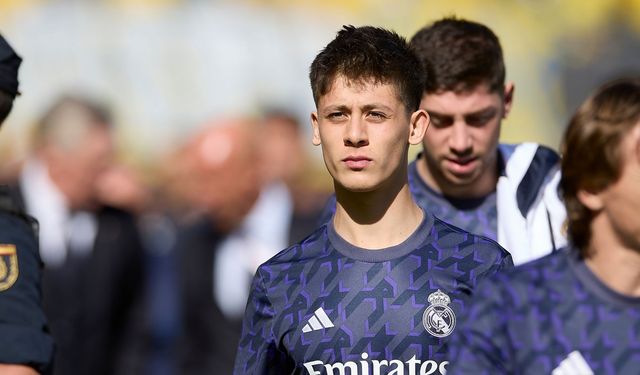 Milli futbolcu Arda Güler, Real Madrid formasıyla ilk lig maçına çıktı