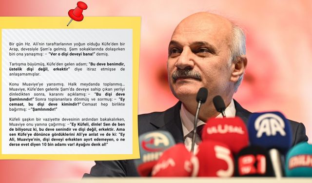 Saadet Partili Aydın'dan "Muaviye" hatırlatması: Ölçü; çoğunluk değil adalet olmalıdır!