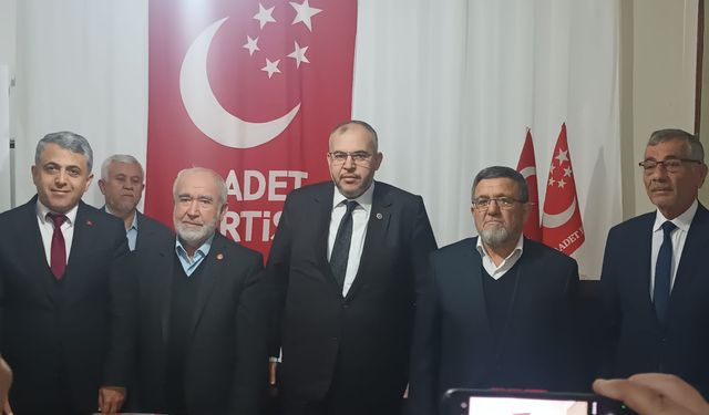 Saadet Partisi'nin Erzin Belediye Başkan adayı Mehmet Mansur Kılaç oldu