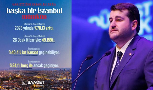 Saadet İstanbul İl Başkanı Yazıcı: Haydi Bismillah! 