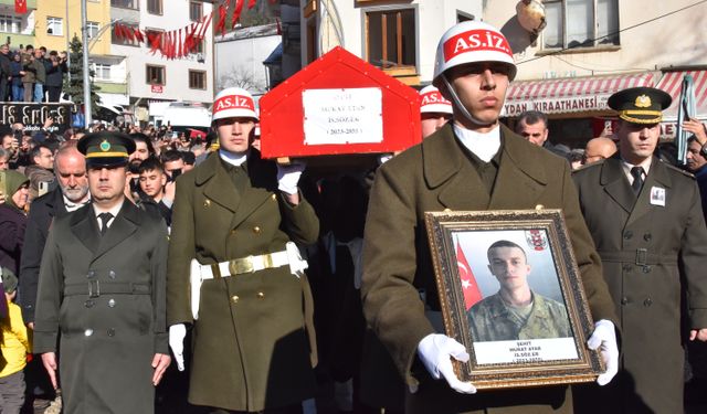 Şehit Murat Atar, memleketi Ordu'da son yolculuğuna uğurlandı