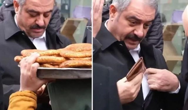 AK Partili aday ile simit satan çocuk arasındaki dikkat çeken diyalog: 100 TL’ye tüm tezgahı almaya çalıştı