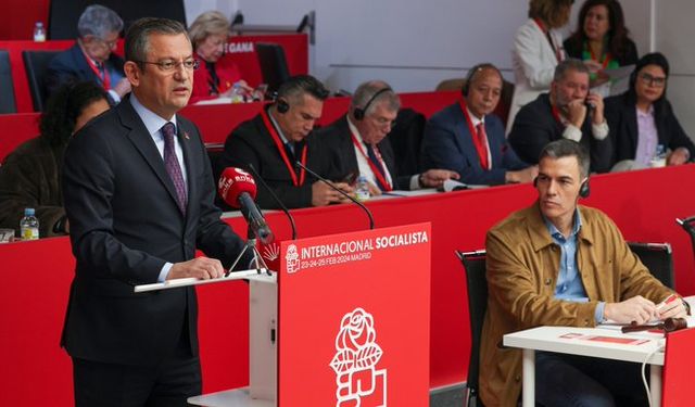 CHP Genel Başkanı Özel, Sosyalist Enternasyonal Başkan Yardımcısı seçildi