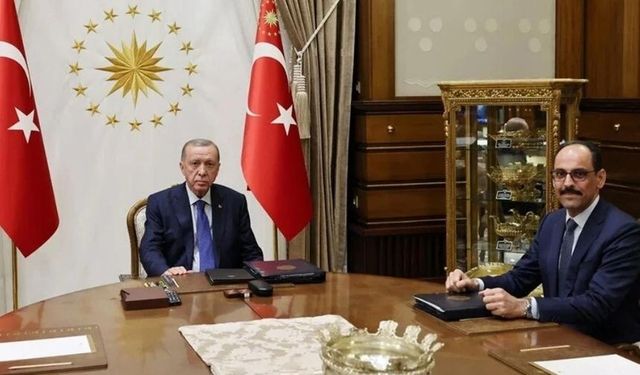 Cumhurbaşkanı Erdoğan MİT Başkanı Kalın'ı kabul etti